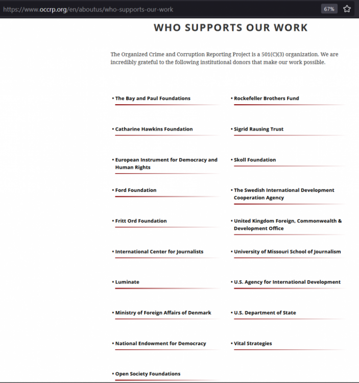 OCCRP funders and supporters list.png