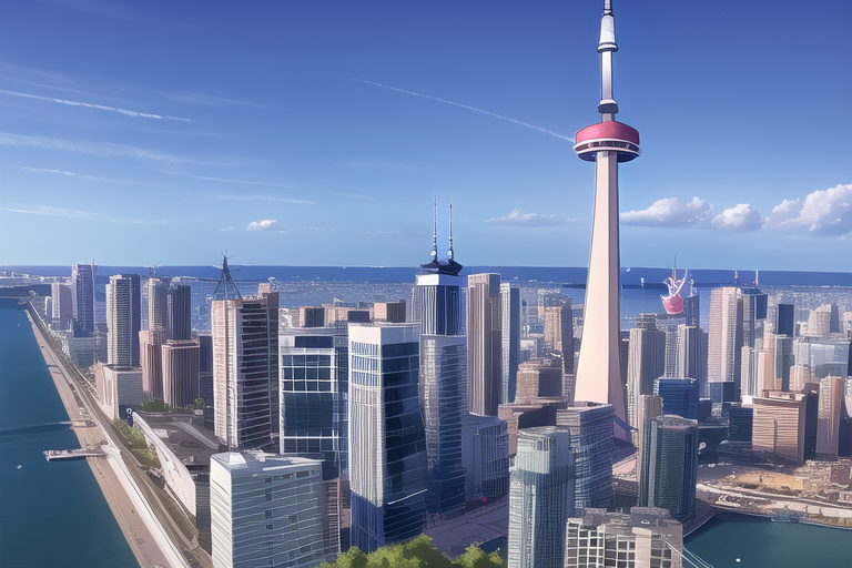 downtown toronto, skyline s-597662650.png