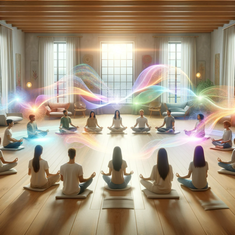 DALL·E 2024-01-01 12.18.05 - Inside a serene meditation room, a group of people of various descents and genders are sitting in a circle. The room has a peaceful ambiance, with sof.png